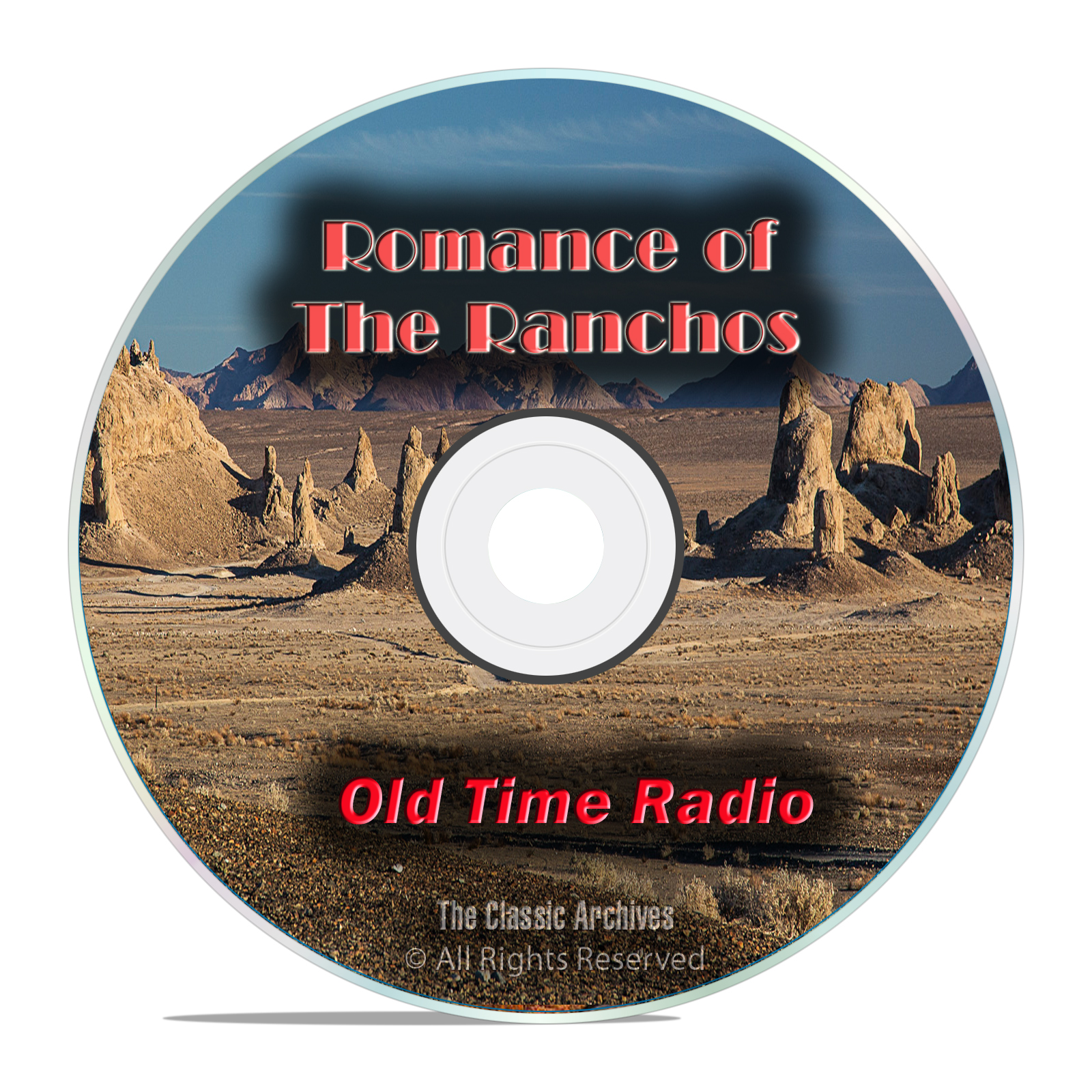 Romance of the Ranchos, 704 Old Time Radio Westerns, So. California mp3 DVD