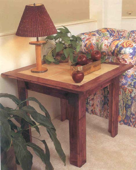 Charming End Table, Wood Furniture Plans, IMMEDIATE DOWNLOAD