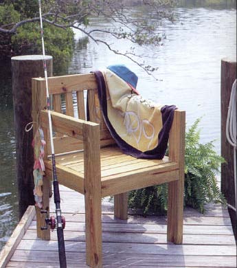 Garden Arm Chair, Outdoor Wood Plans, IMMEDIATE DOWNLOAD