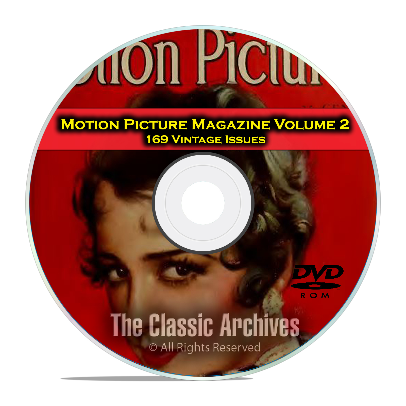 Motion Picture Movie Magazine, Volume 2, 169 Issues, 1925 - 1941, DVD