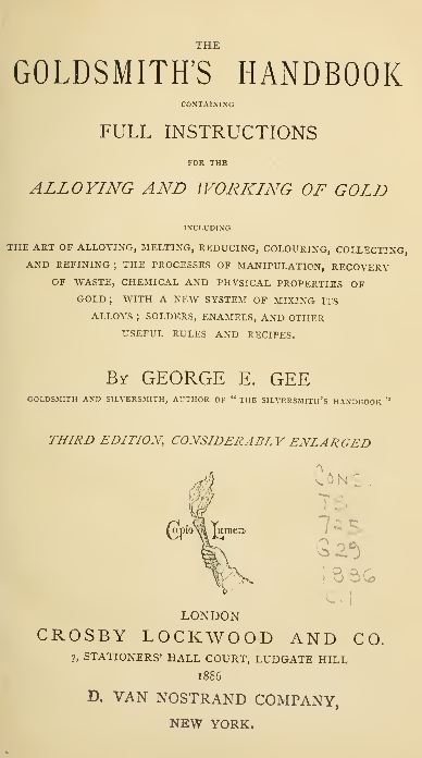 vintage gold mining books