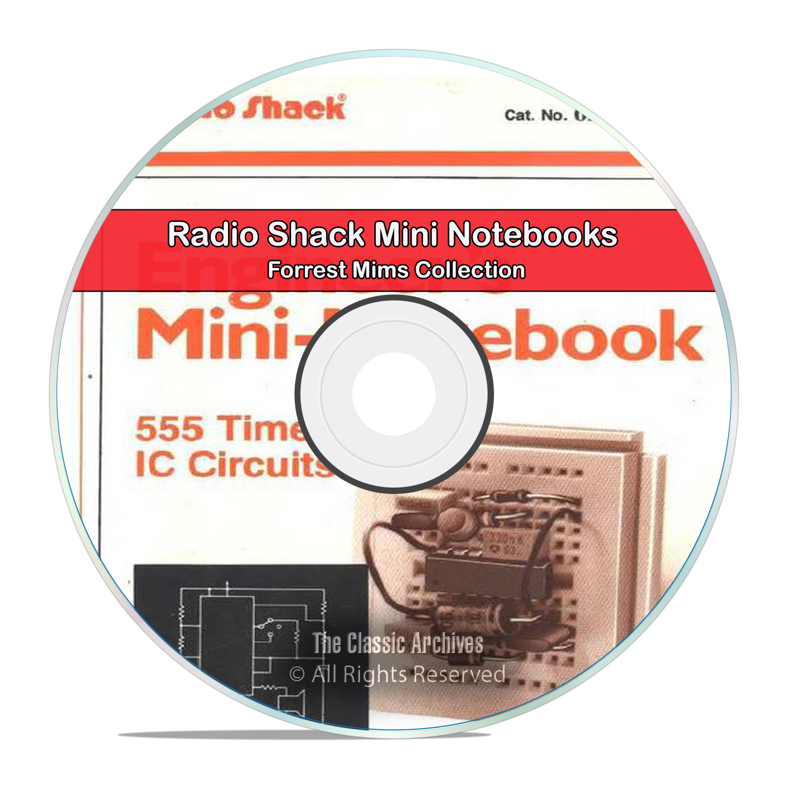 RadioShack Engineer's Mini Notebooks Forrest Mims Electronics Books DVD