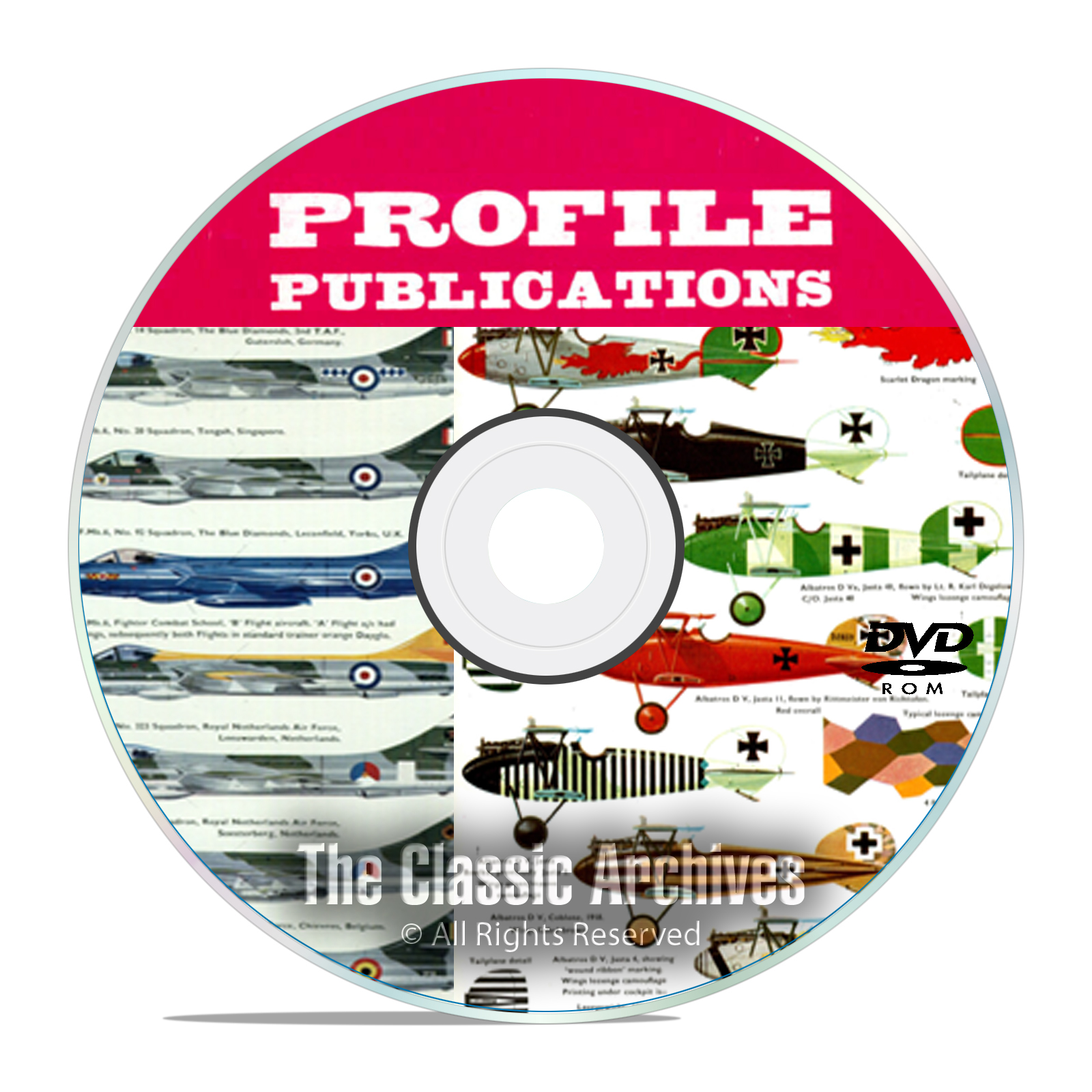 Profile Publicatio​ns Aircraft Series -262 Volume Aircraft History WW1 DVD