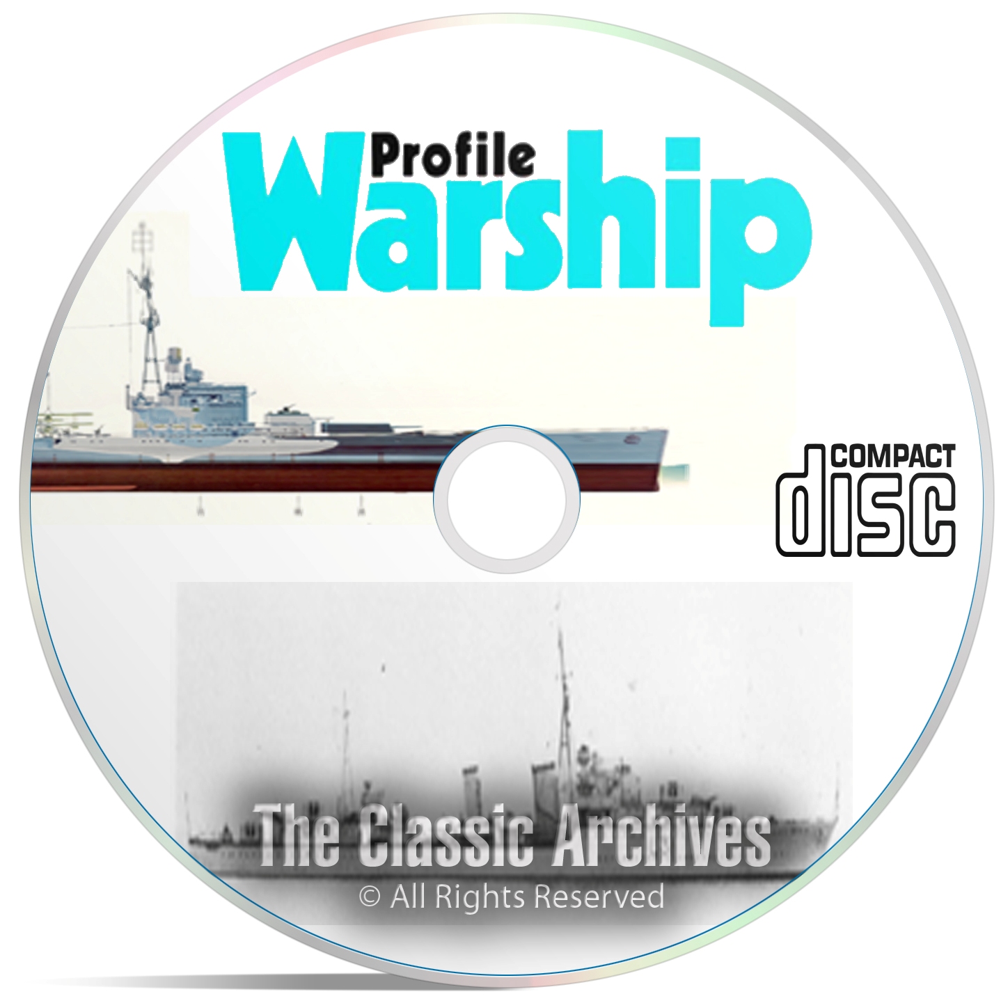 Profile Publicatio​ns Warships - 40 Volume - Ship War History WW1 WW2 DVD