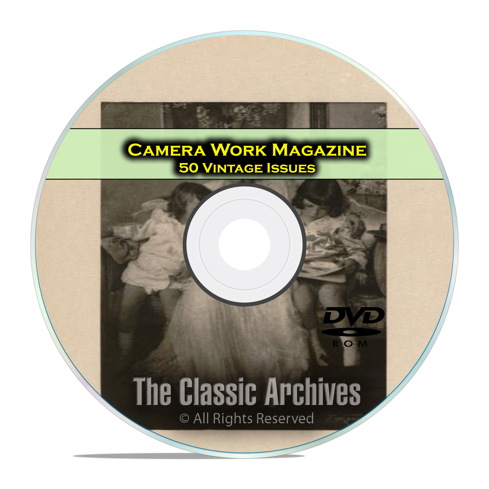 Camera Work Magazine, 50 Vintage Magazines 1903-1917 Classic Art Photos DVD