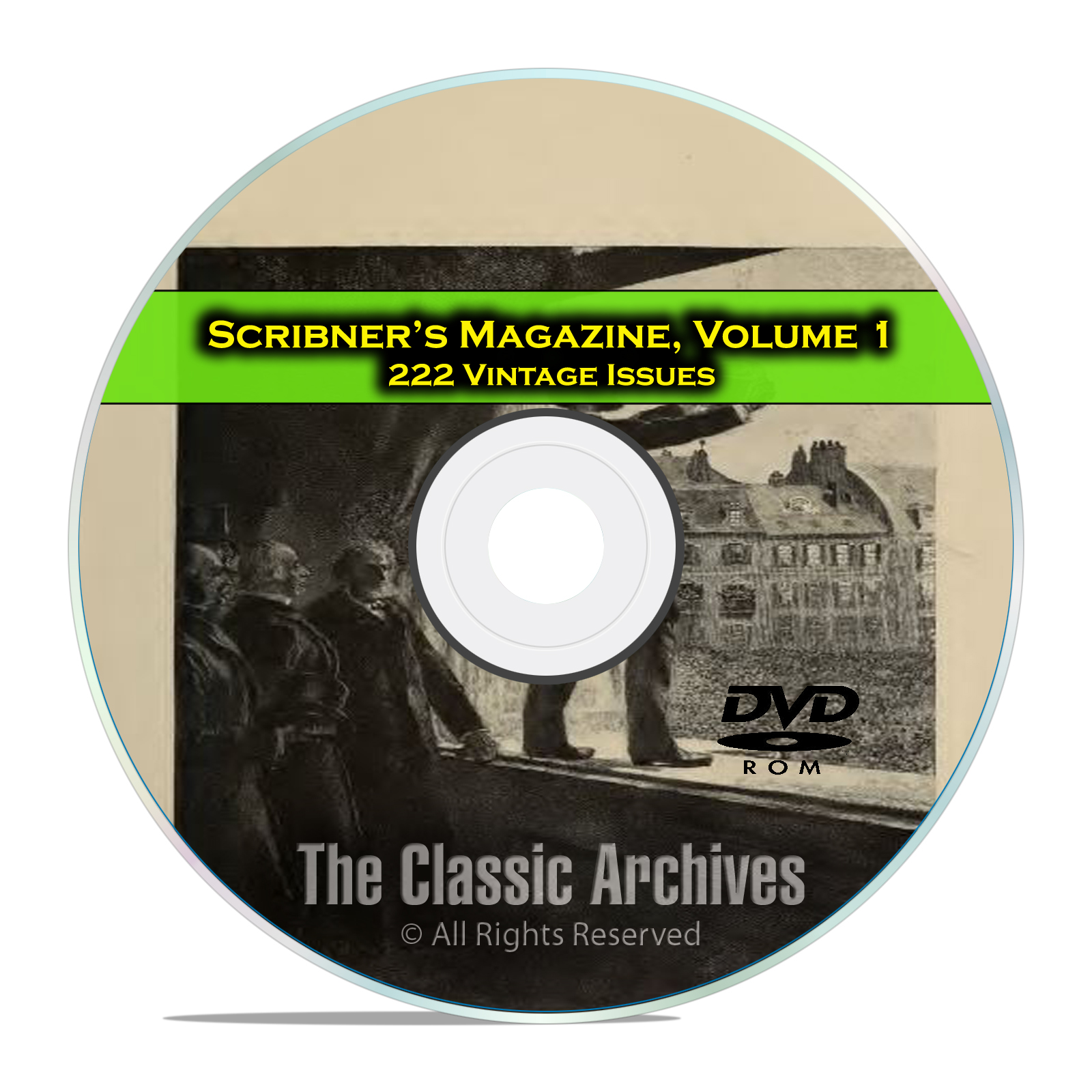 Scribner's Magazine, Vol 1, 222 Issues, 1887-1905 American History Mag DVD