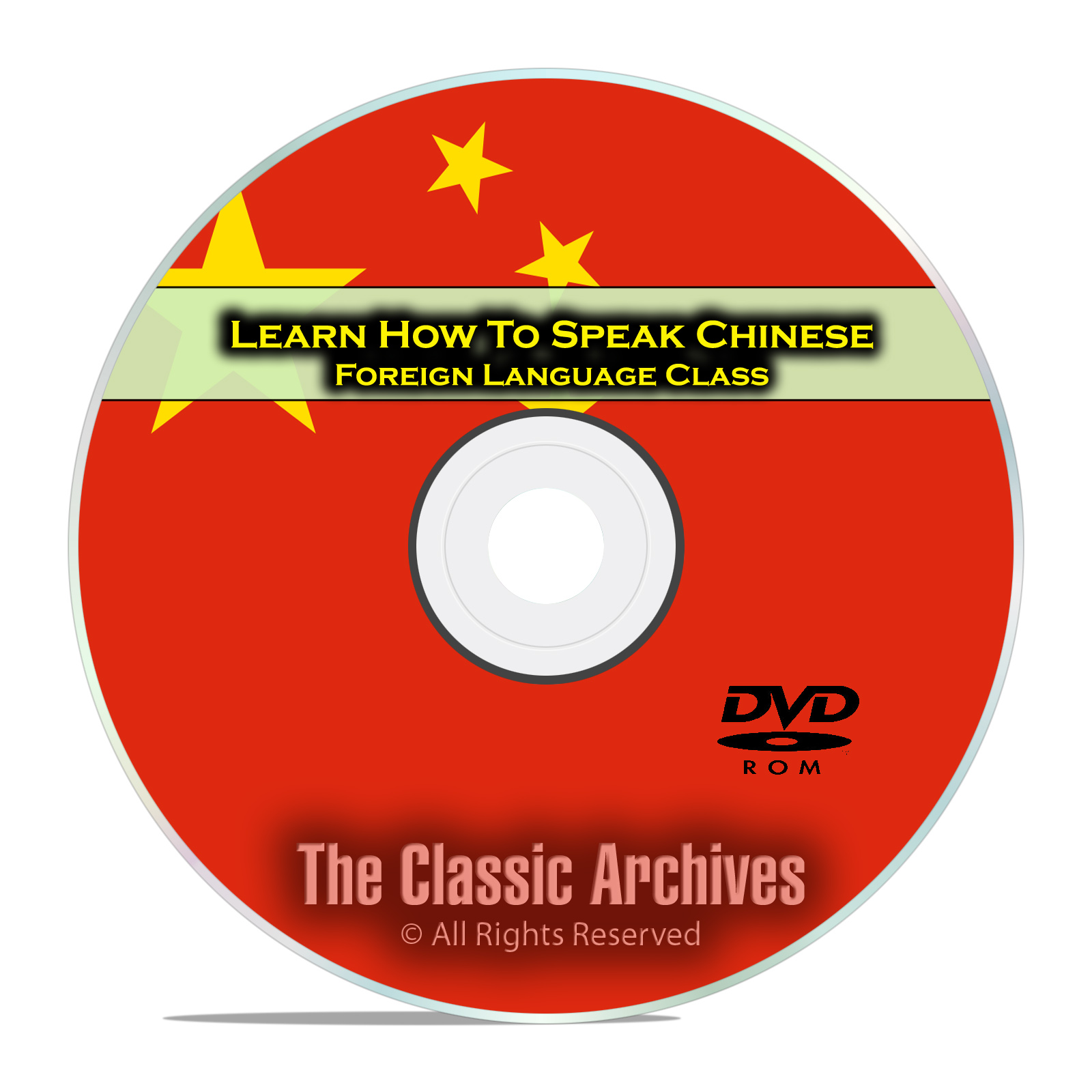 Learn How To Speak Chinese, Fast Foreign Language Training Course, DVD