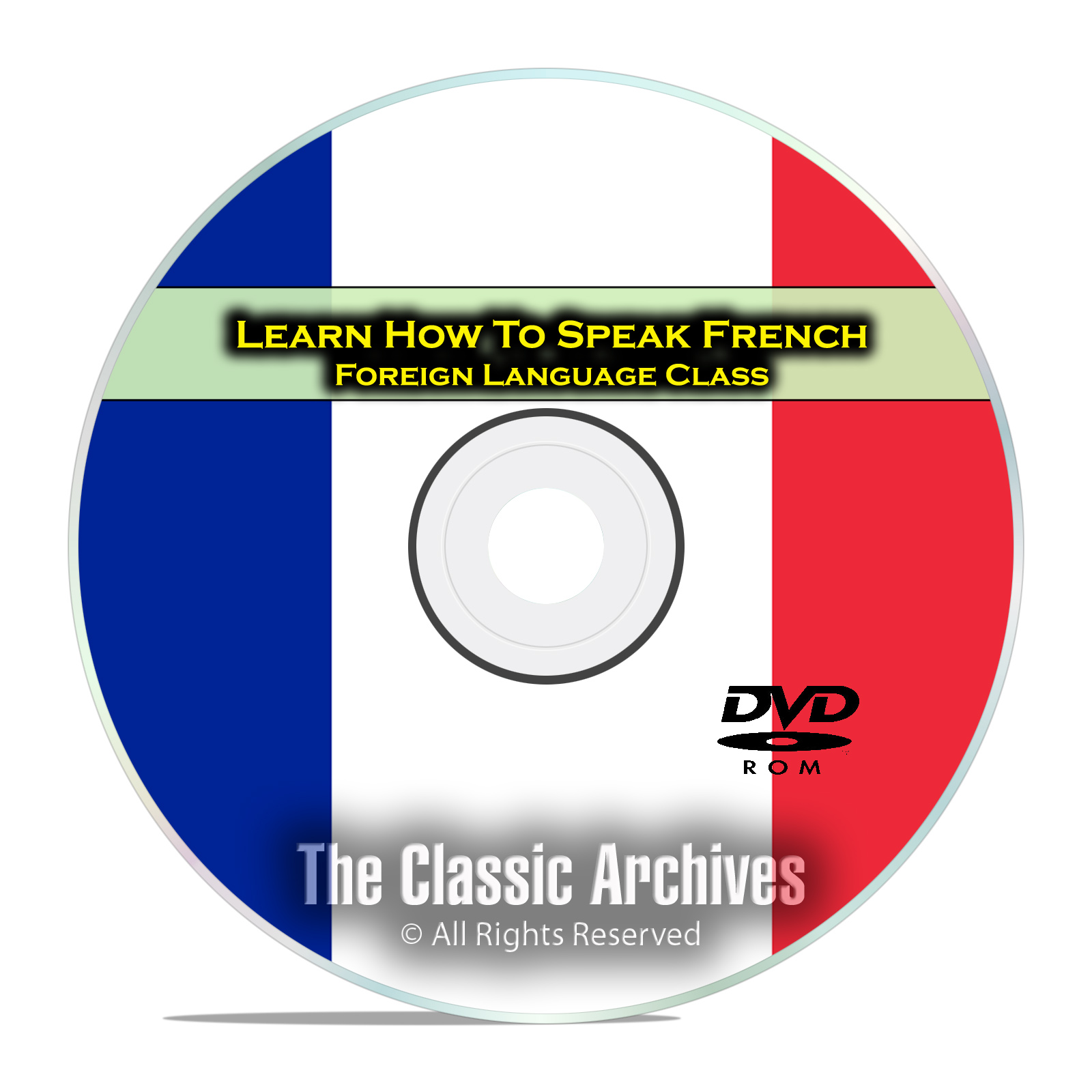 Learn How To Speak French, Fast Easy Foreign Language Training Course, DVD