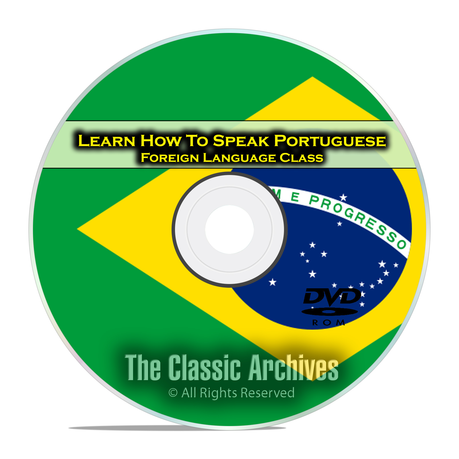 Learn How To Speak Portuguese, Fast Foreign Language Training Course, DVD