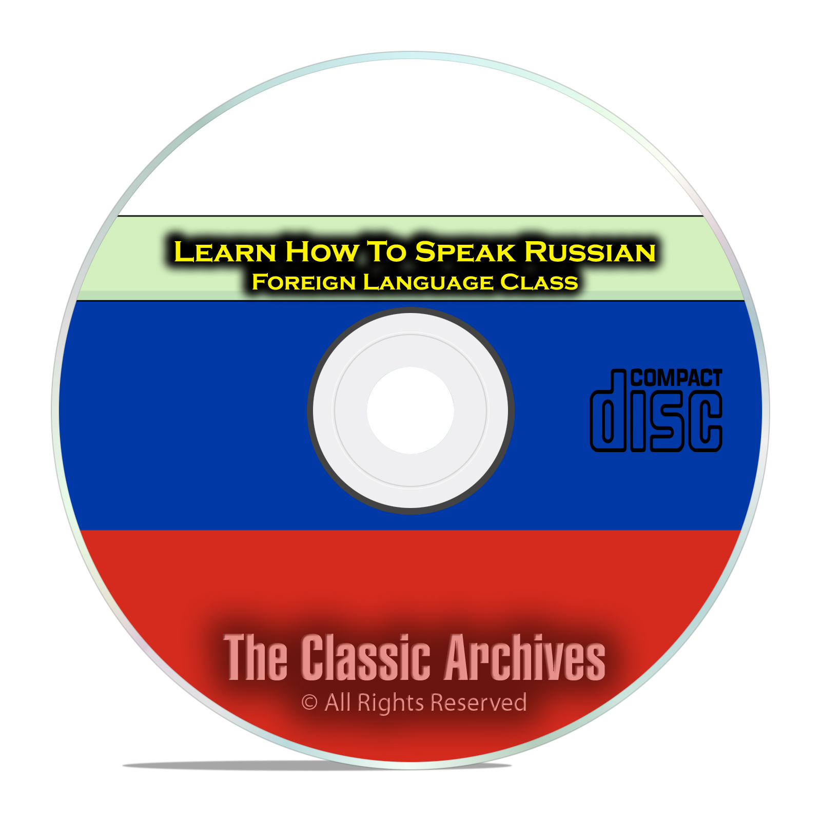 Learn How To Speak Russian, Fast & Easy Foreign Language Training Course CD