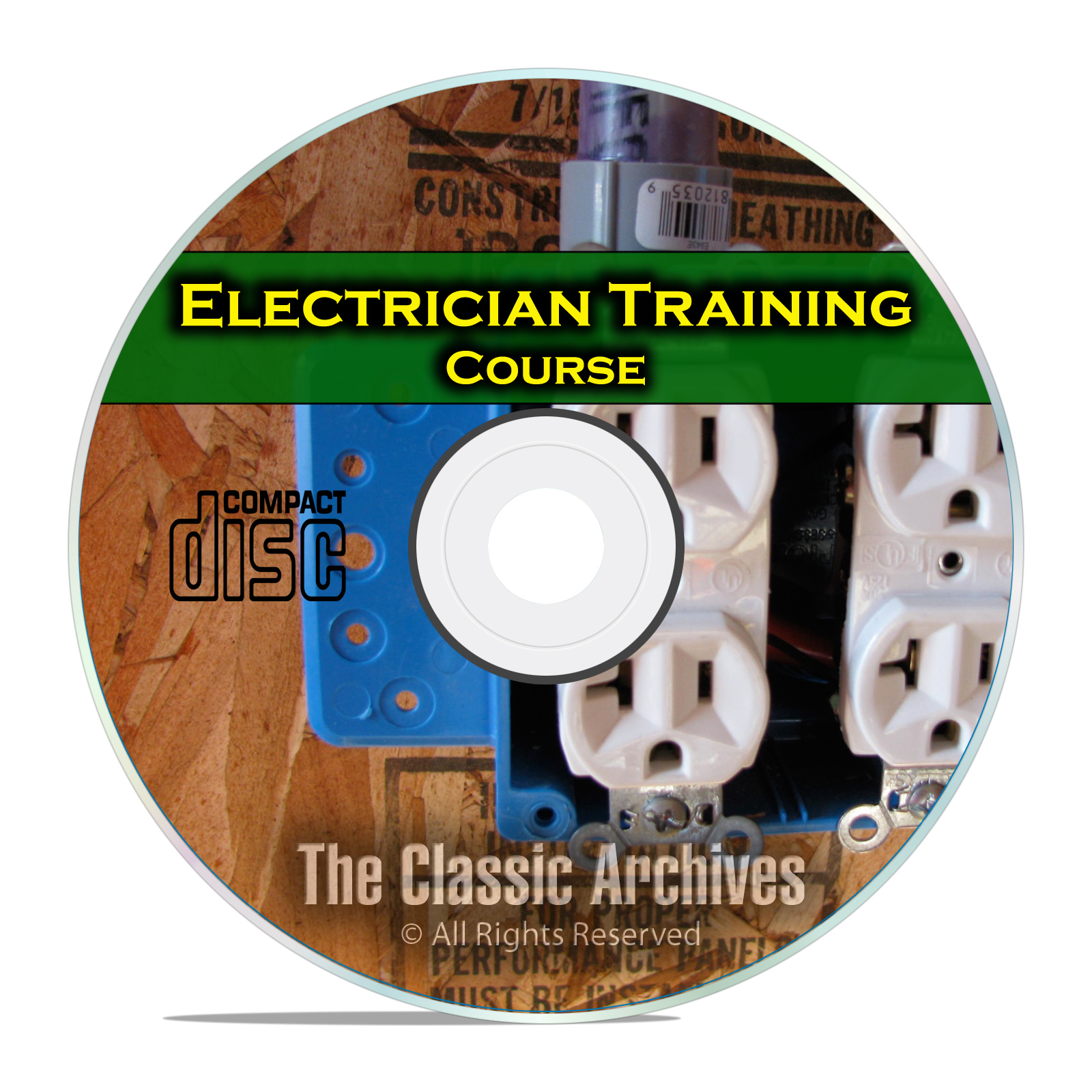 Electrician Journeyman Training Course Class, Electrical How To Manual CD