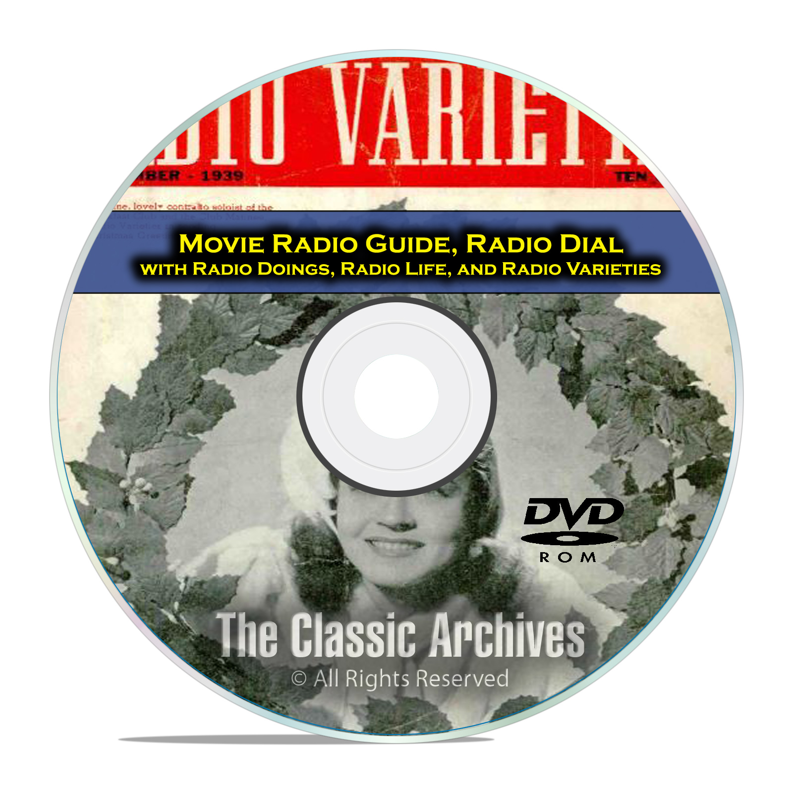 Movie Radio Guide, Radio Dial, Doings, 463 Old Time Radio Magazines PDF DVD