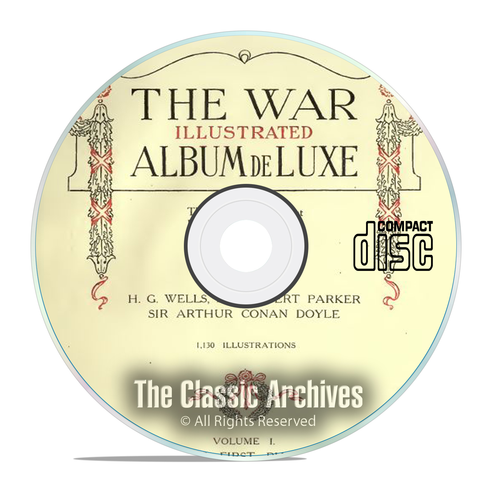 The War Illustrated Album Deluxe World War 1, 10 Volume Complete Set PDF CD