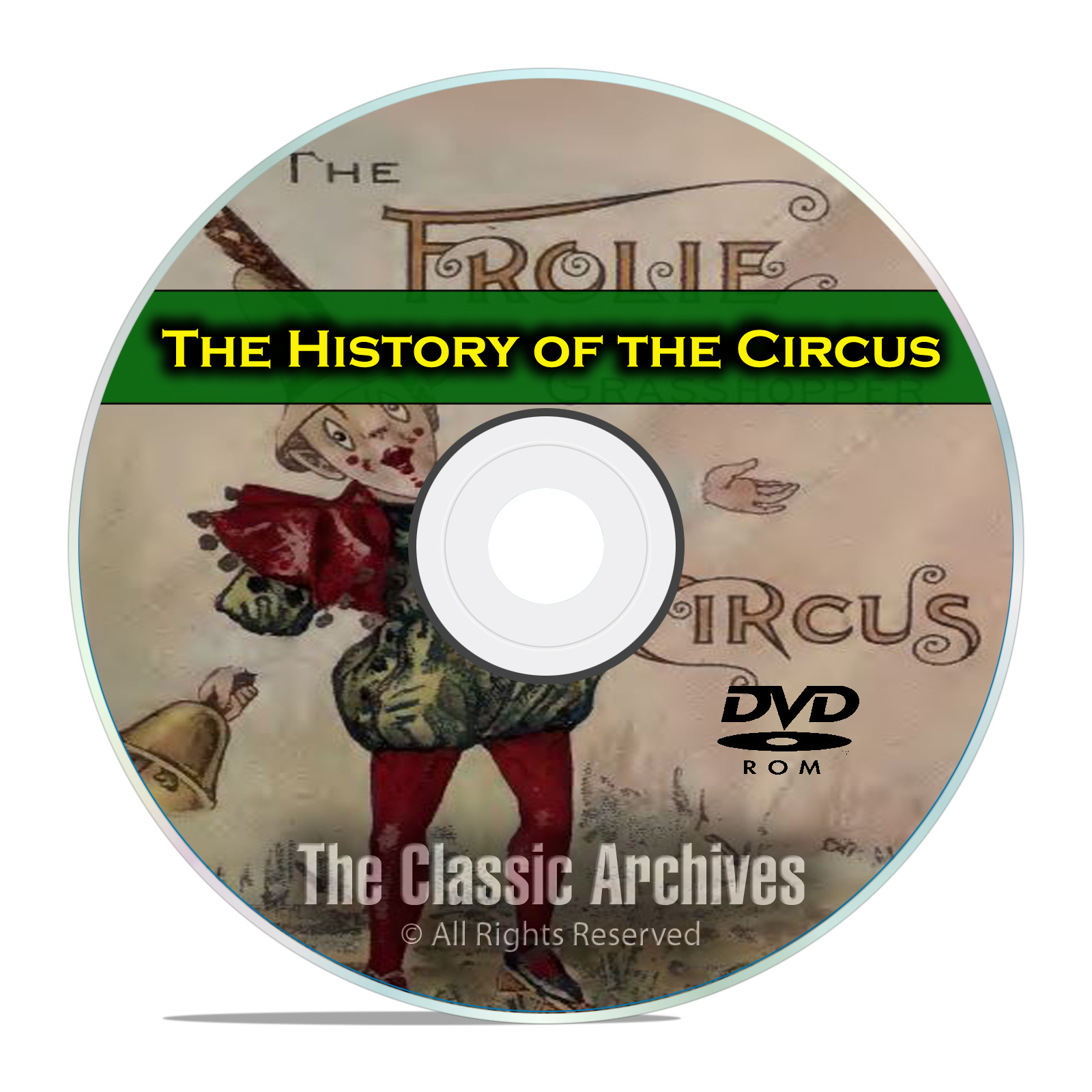 The History of the Circus, Ringling Brothers Barnum Bailey, Posters PDF DVD