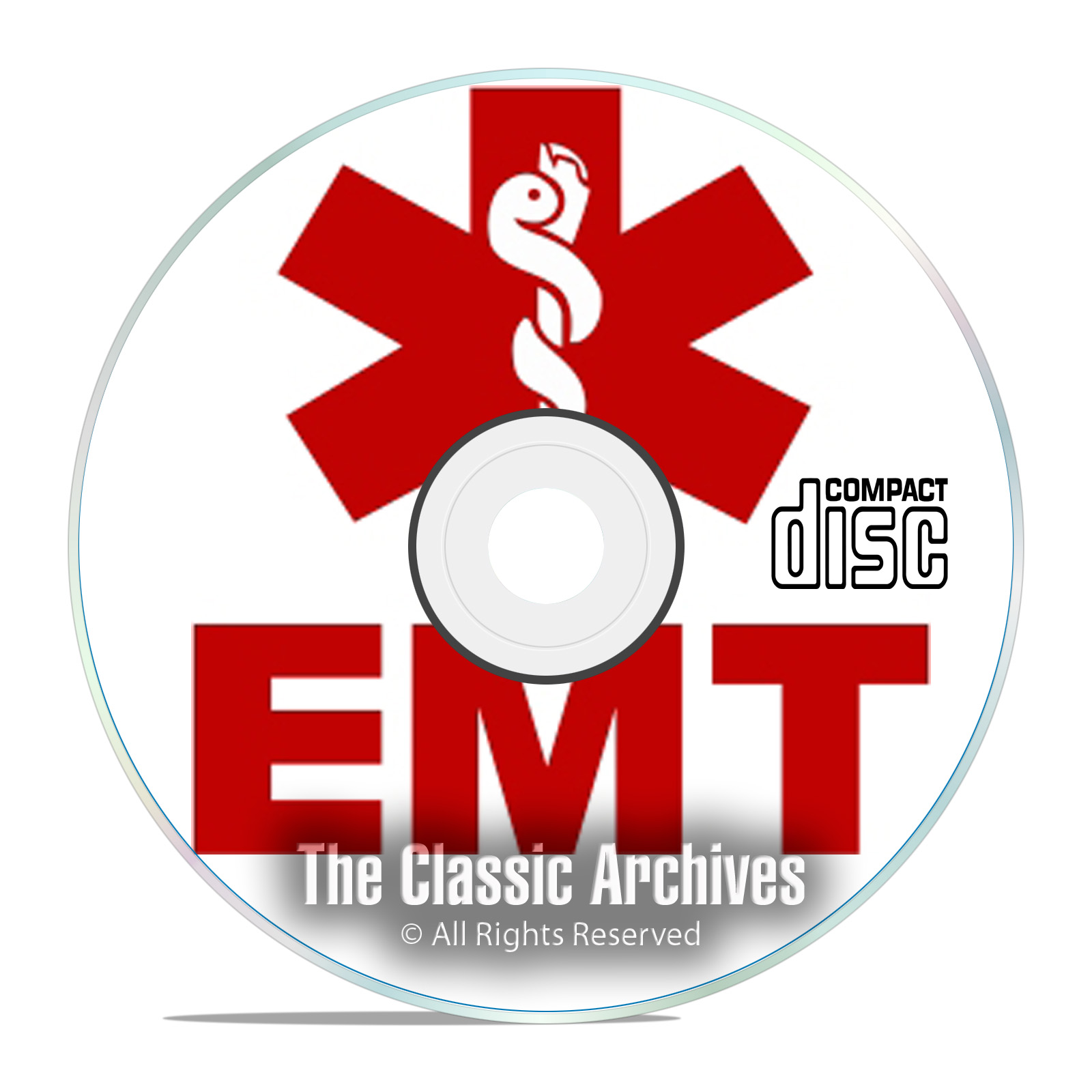 EMT Emergency Medical Paramedic Training Course, Learn to be a Medic CD