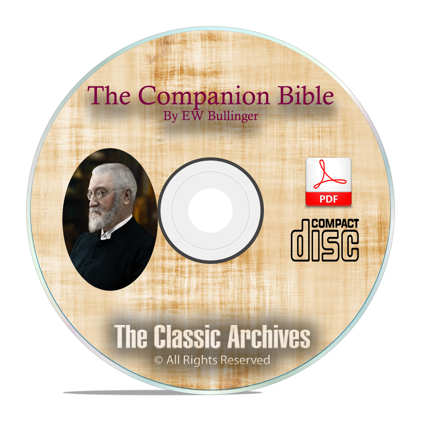 The Companion Bible, By E.W. Bullinger, Christian Bible Study Research CD
