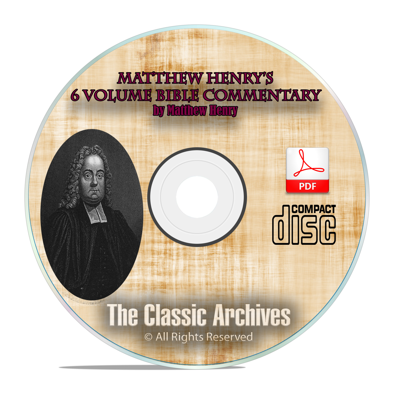 Matthew Henry's Commentary on The Bible, Christian Bible Study on CD-ROM