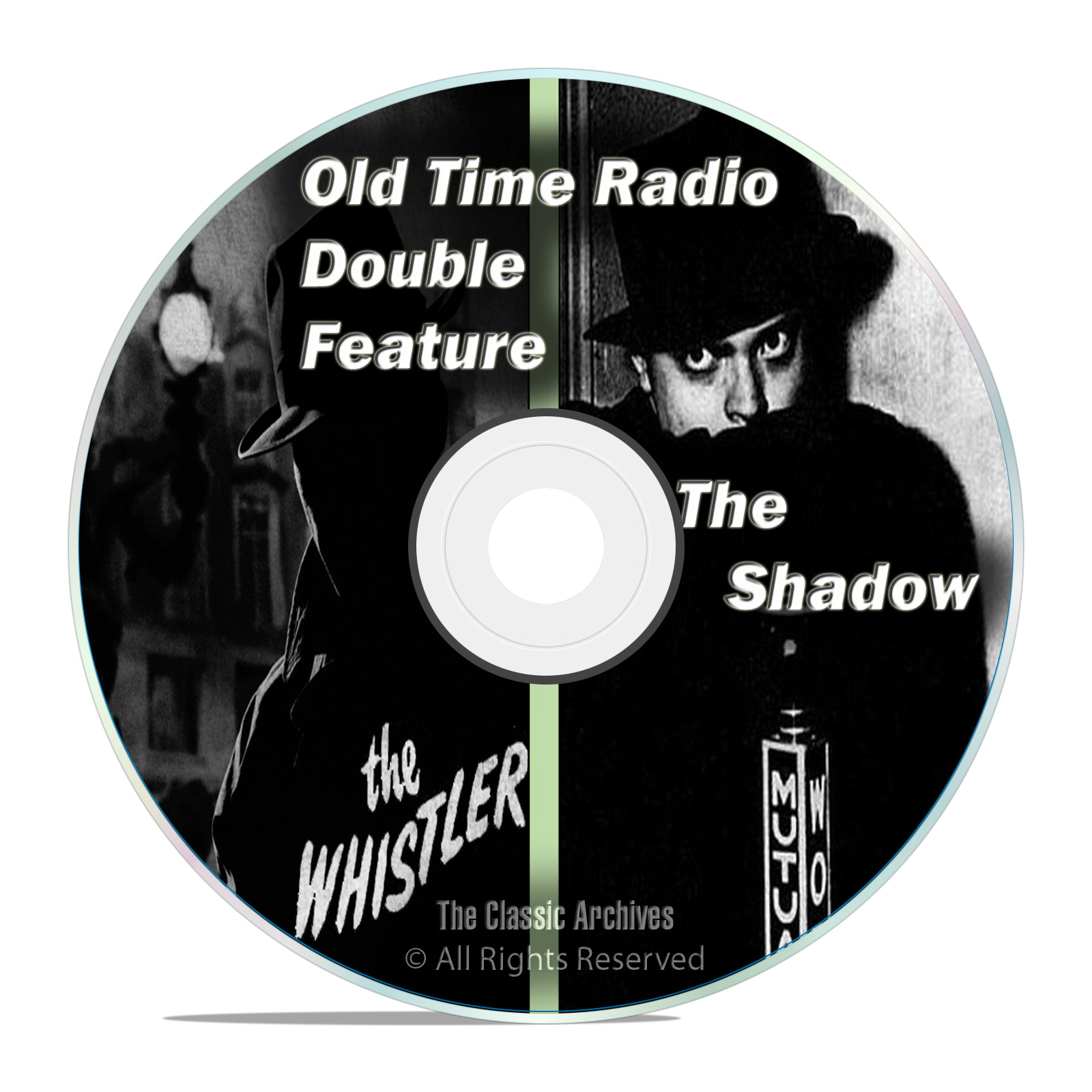 The Shadow, + The Whistler, 550 SHOWS, Old Time Radio, OTR, Suspense DVD