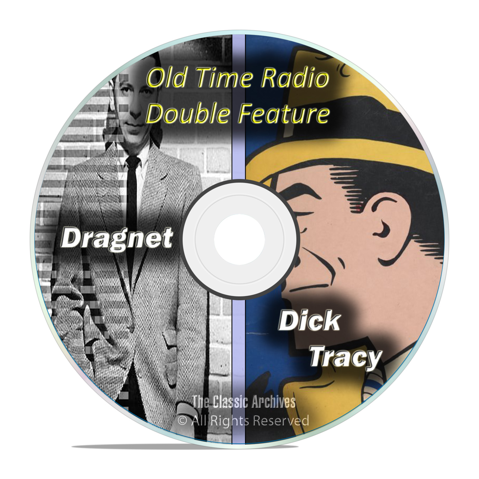 Dragnet, Dick Tracy, 443 Shows, ALL Known Episodes, Old Time Radio, OTR DVD