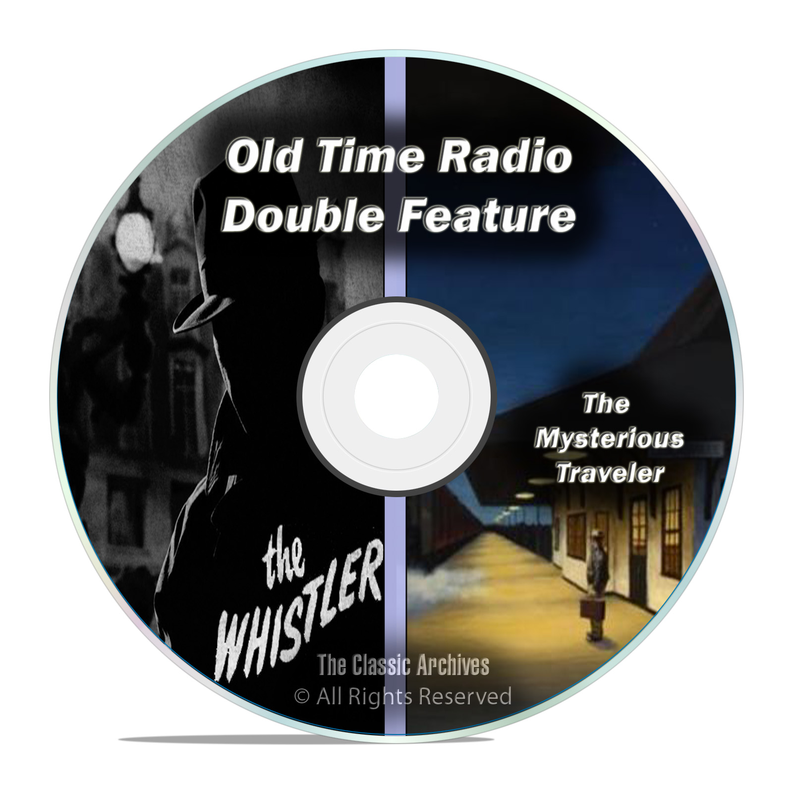 The Whistler + Mysterious Traveler, ALL 601 Shows, Old Time Radio, OTR, DVD