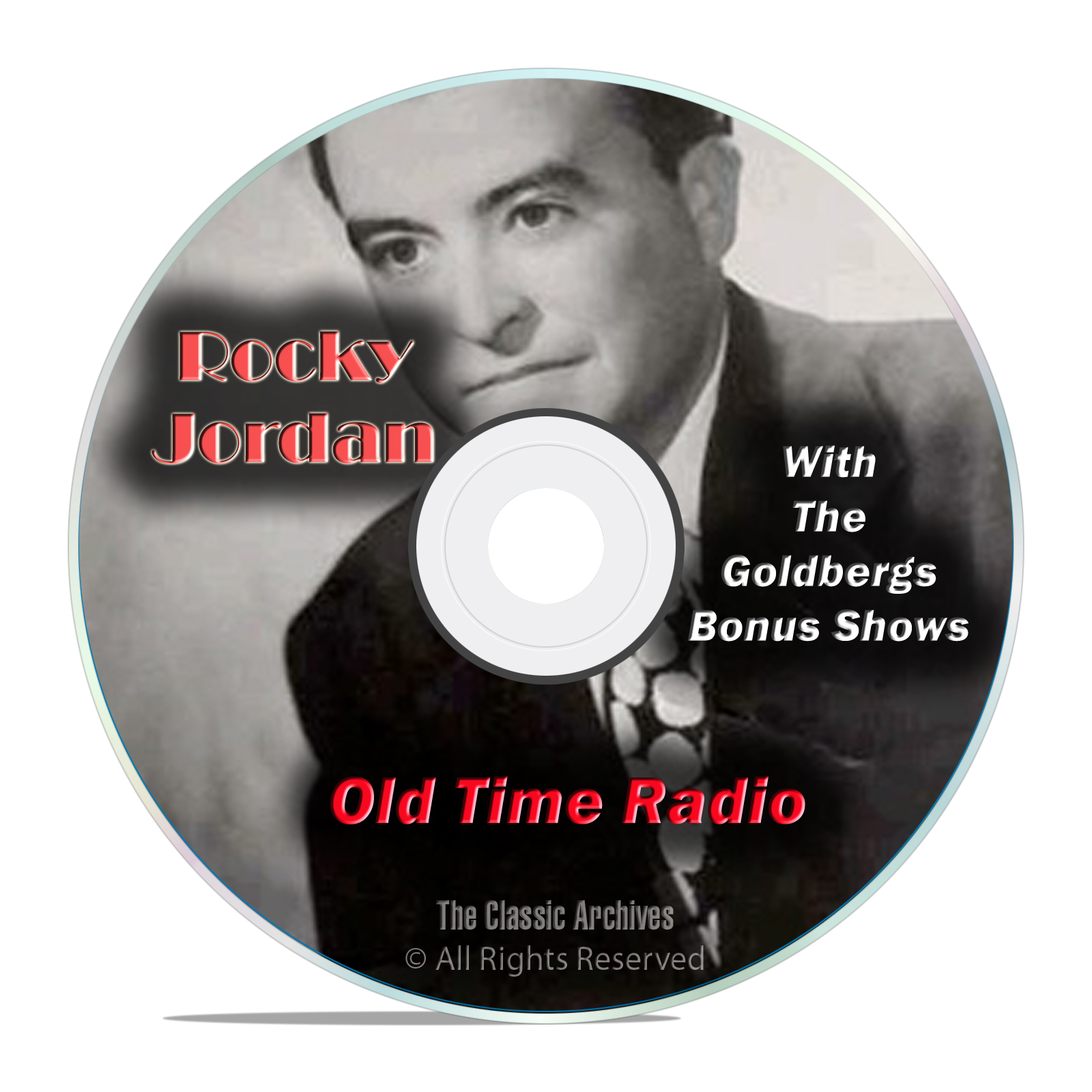 Rocky Jordan, 1,019 Old Time Radio Shows, with bonus "The Goldbergs" OTR