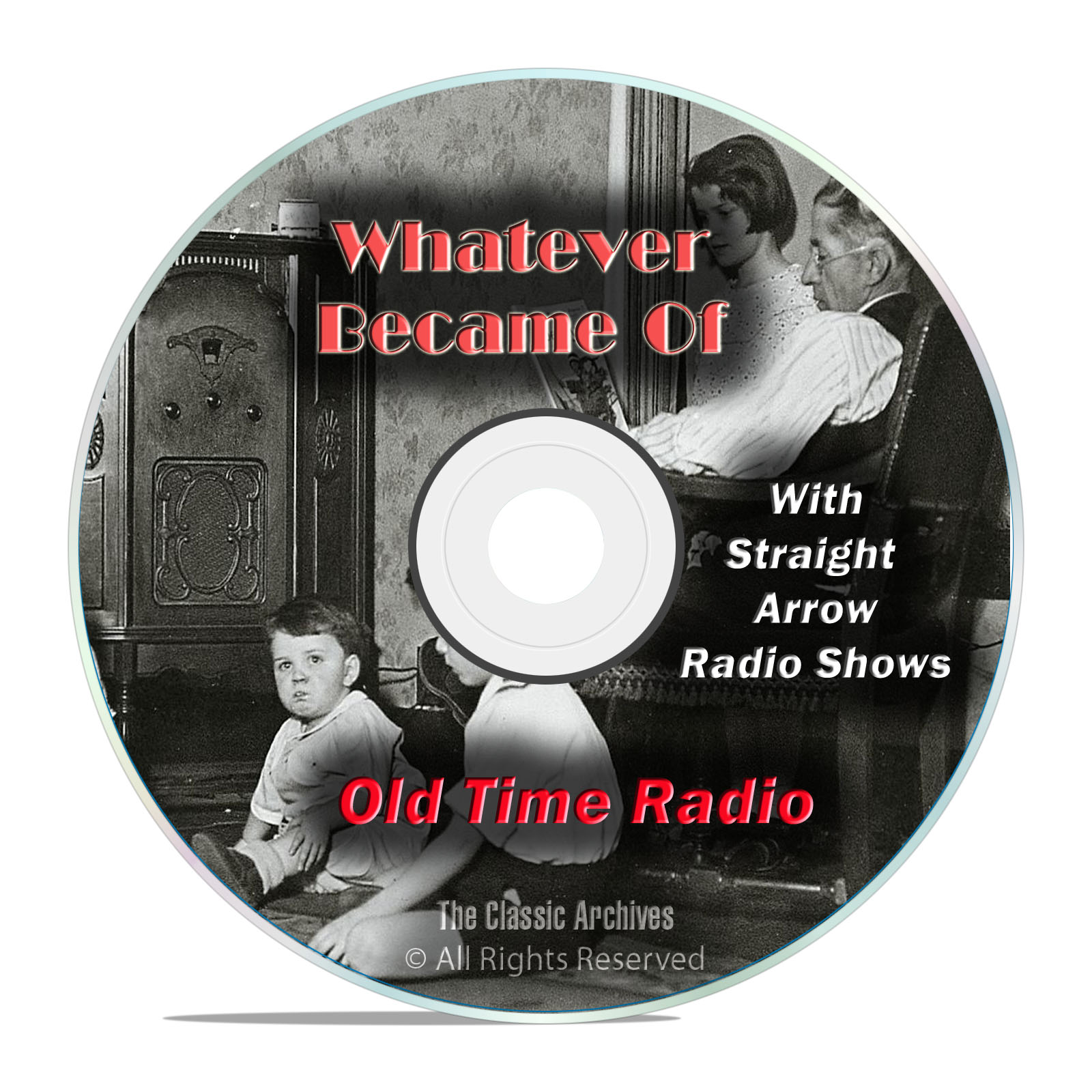 Whatever Became Of, 1,074 Classic Old Time Radio Shows, OTR mp3 DVD