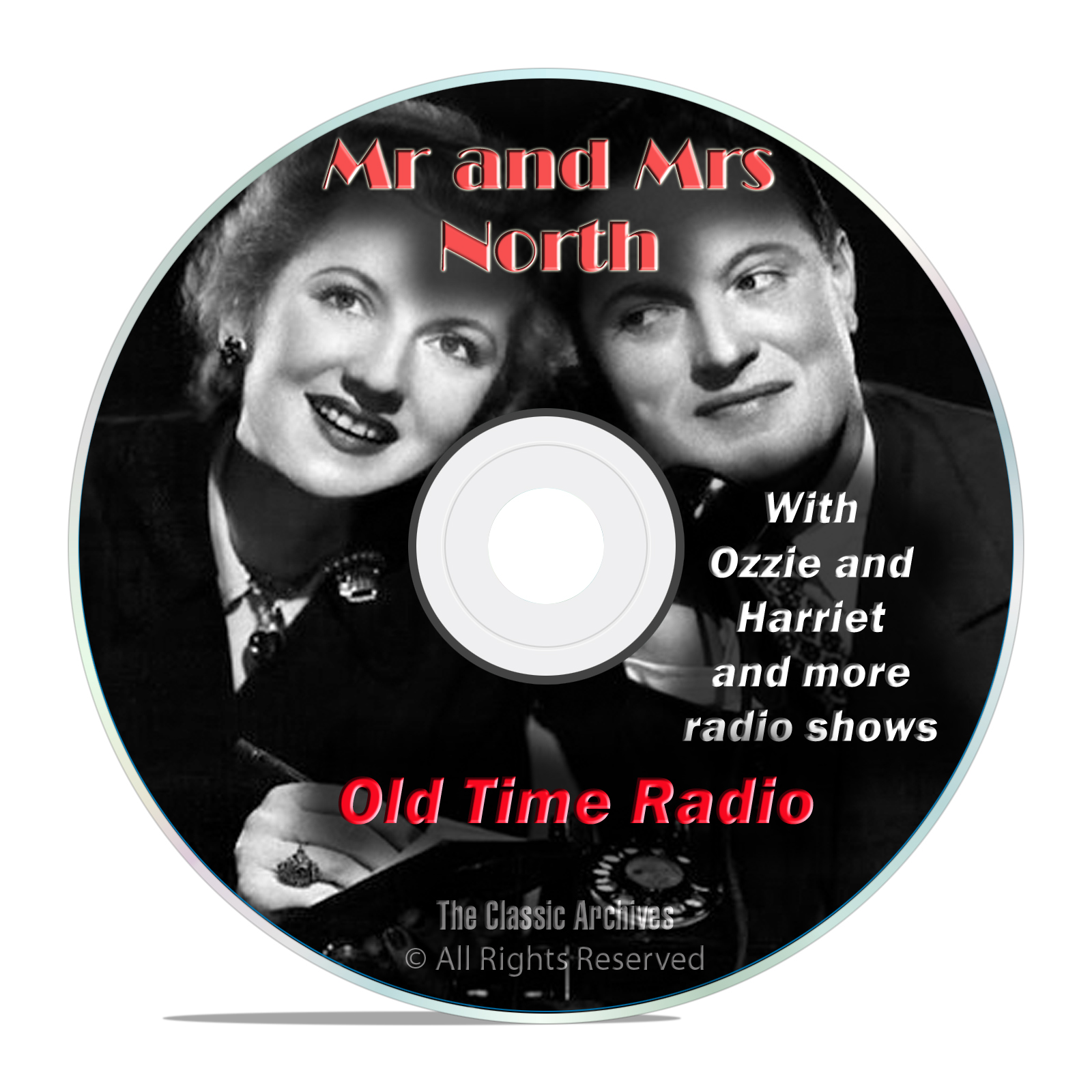 Mr and Mrs North, 584 Classic Old Time Radio Shows Mystery Drama OTR mp3
