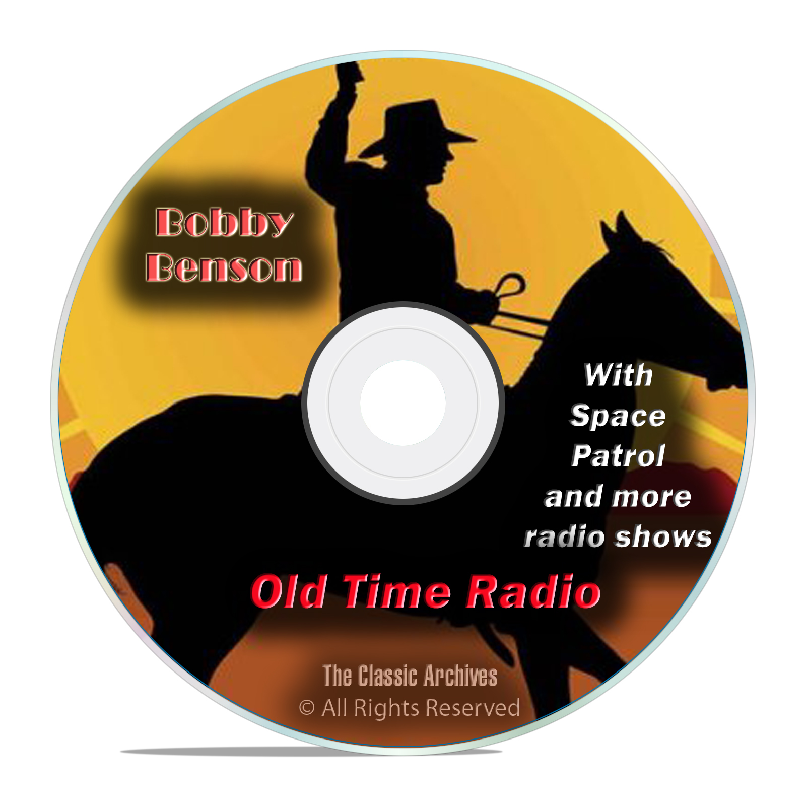Bobby Benson, 798 Classic Old Time Radio Shows Western and SciFi OTR DVD