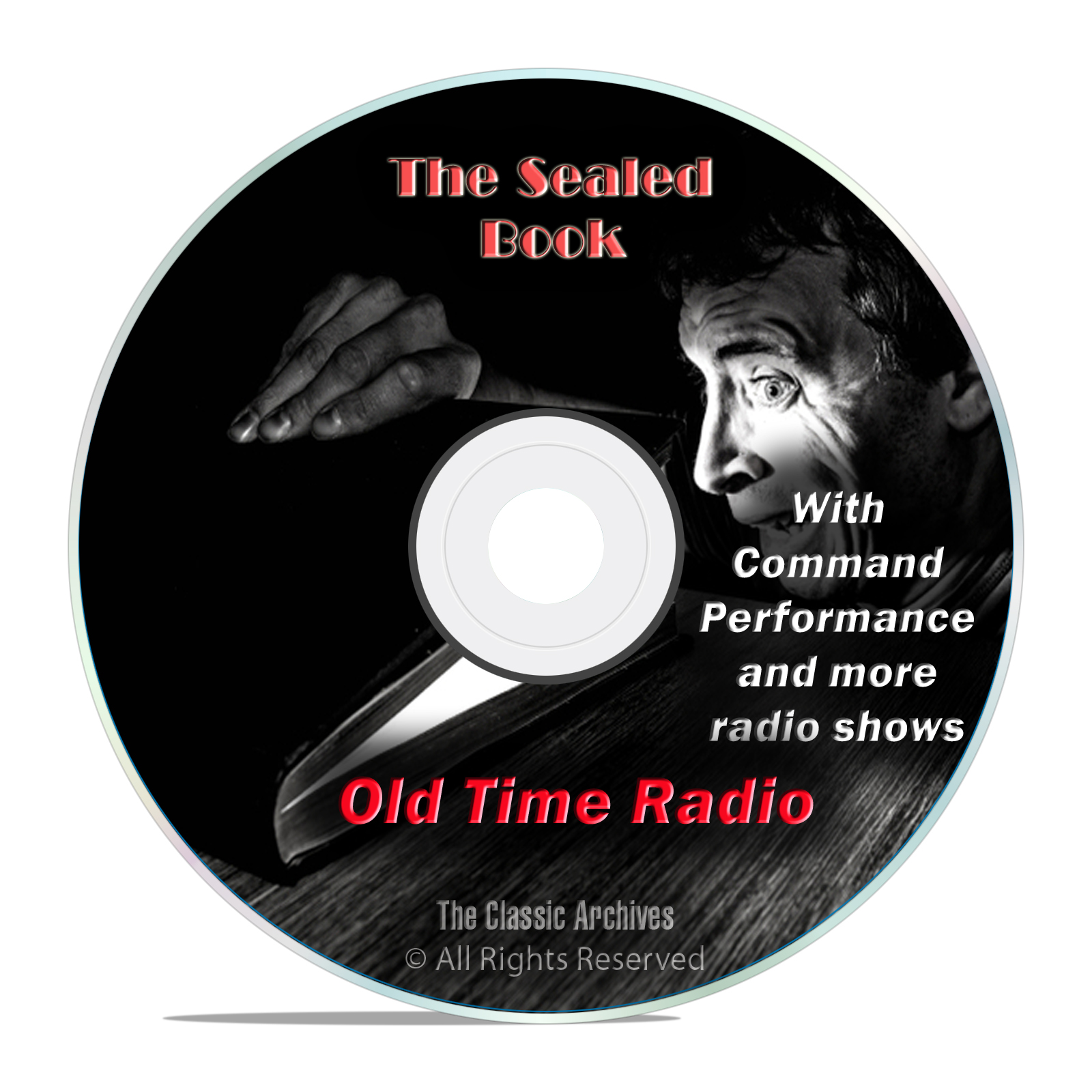 The Sealed Book, 621 Classic Old Time Radio Shows Horror Thriller OTR DVD