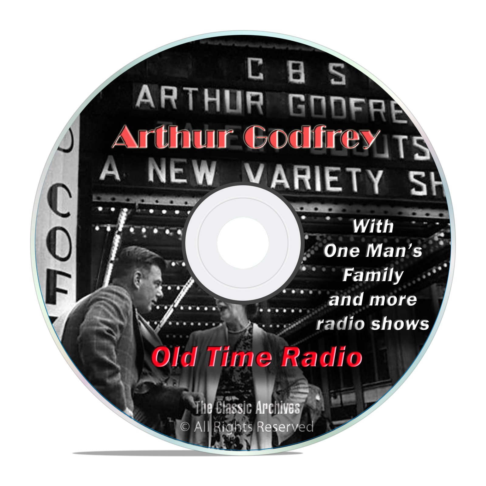 Arthur Godfrey, 1,382 Classic Old Time Radio Shows Horror Thriller OTR DVD
