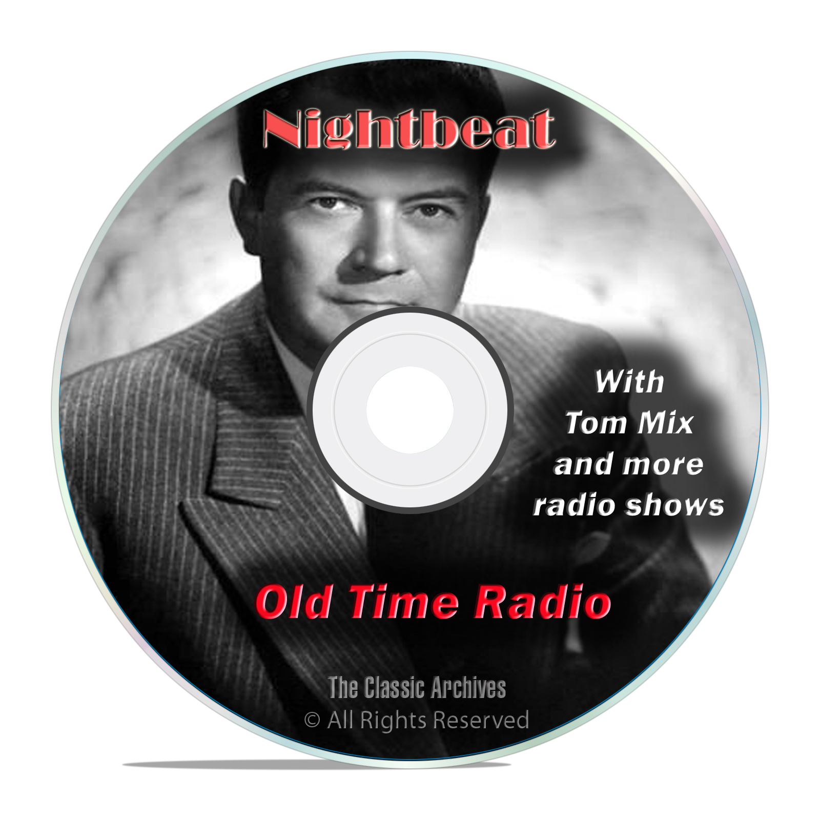 Nightbeat, 599 Classic Old Time Radio Shows, Crime Drama, Reporter, OTR DVD