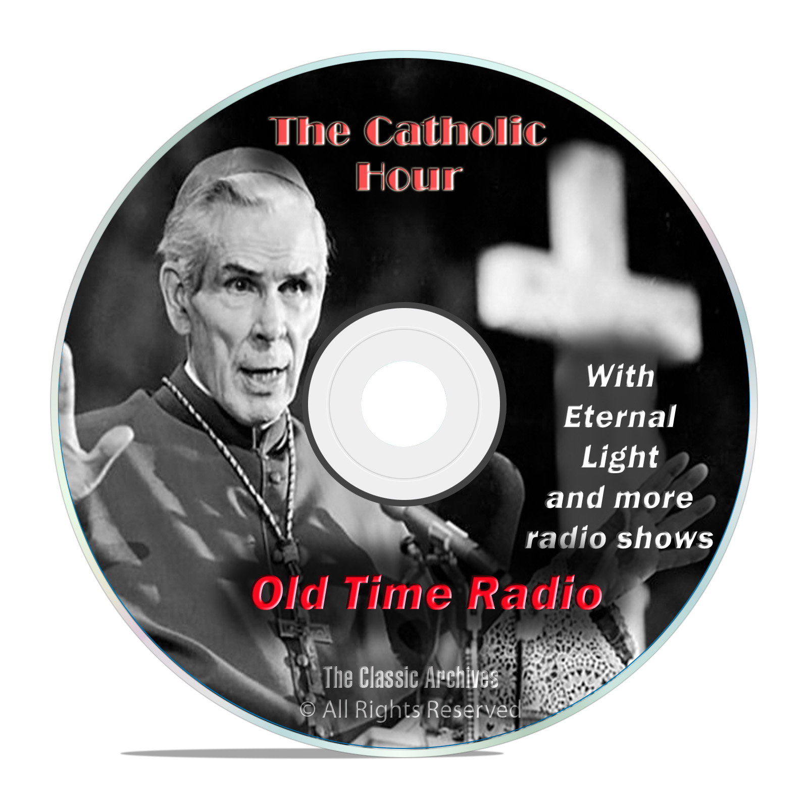 The Catholic Hour, 673 Classic Old Time Radio Religious Shows mp3 OTR DVD