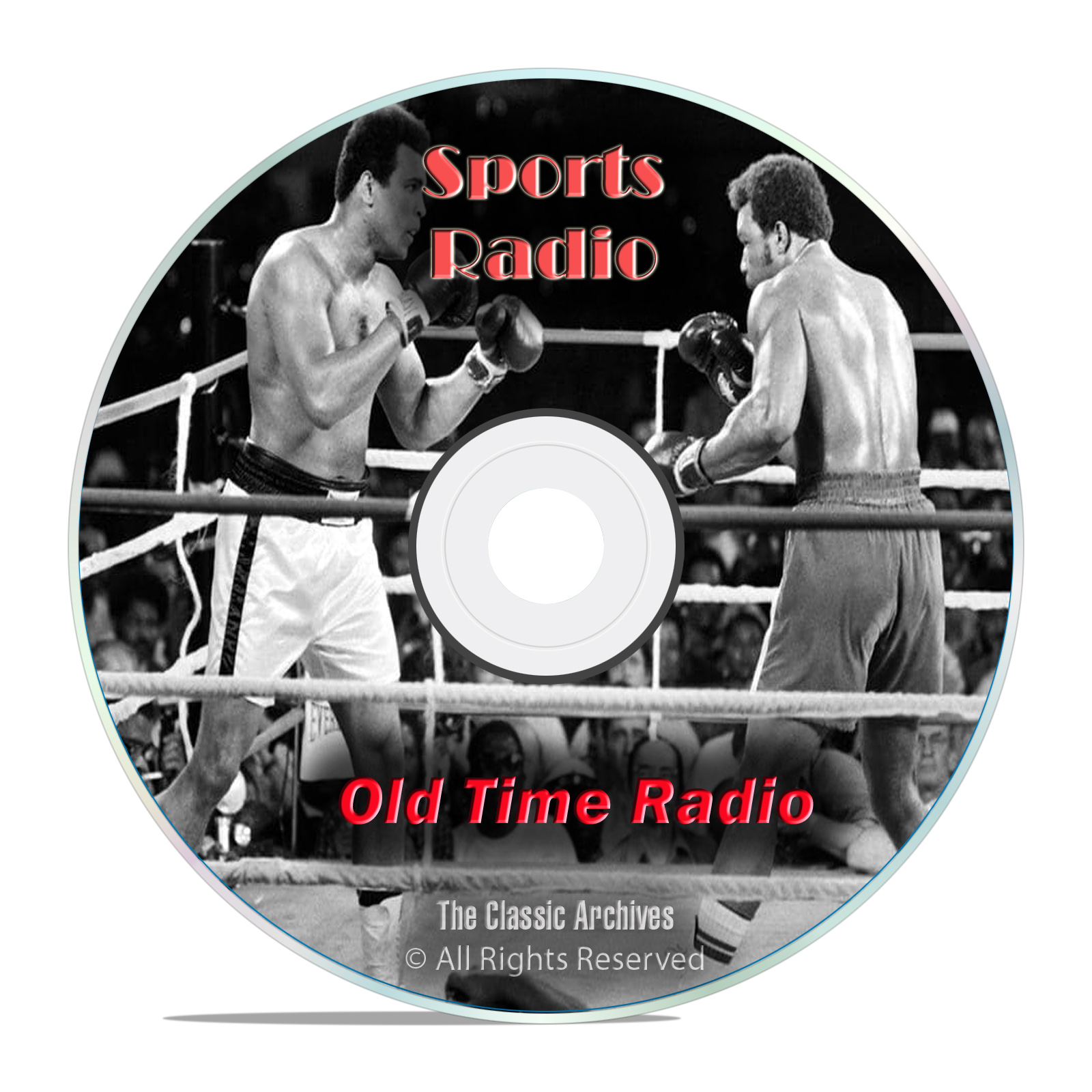 Boxing, Historic American Sports News, 254 Old Time Radio Shows, OTR DVD