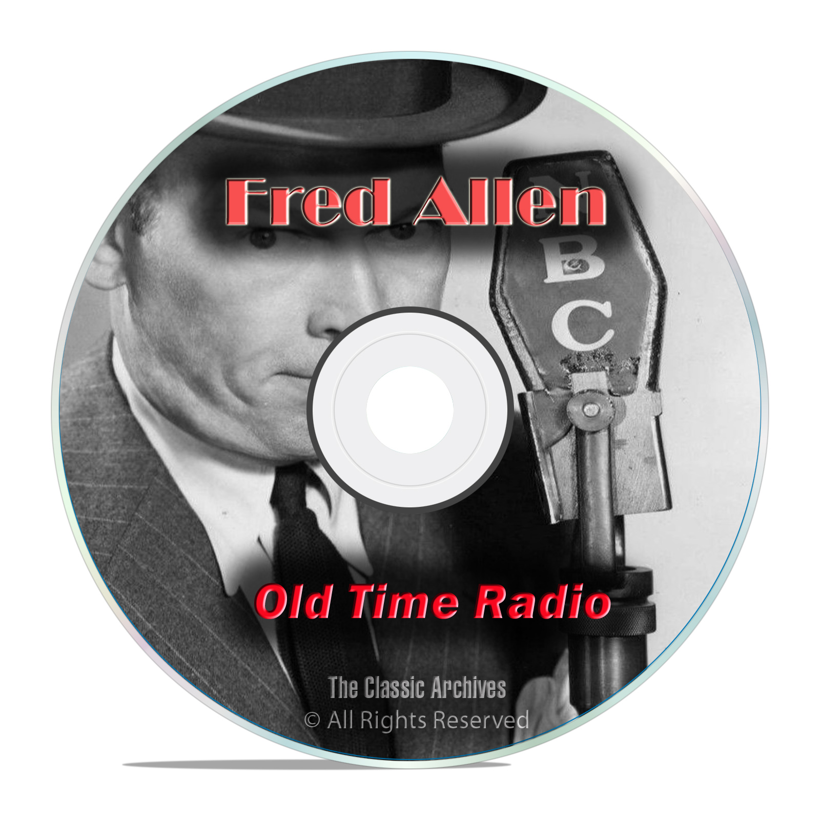 Fred Allen, Comedy, Music & Variety Shows, 849 Old Time Radio Shows, OTR