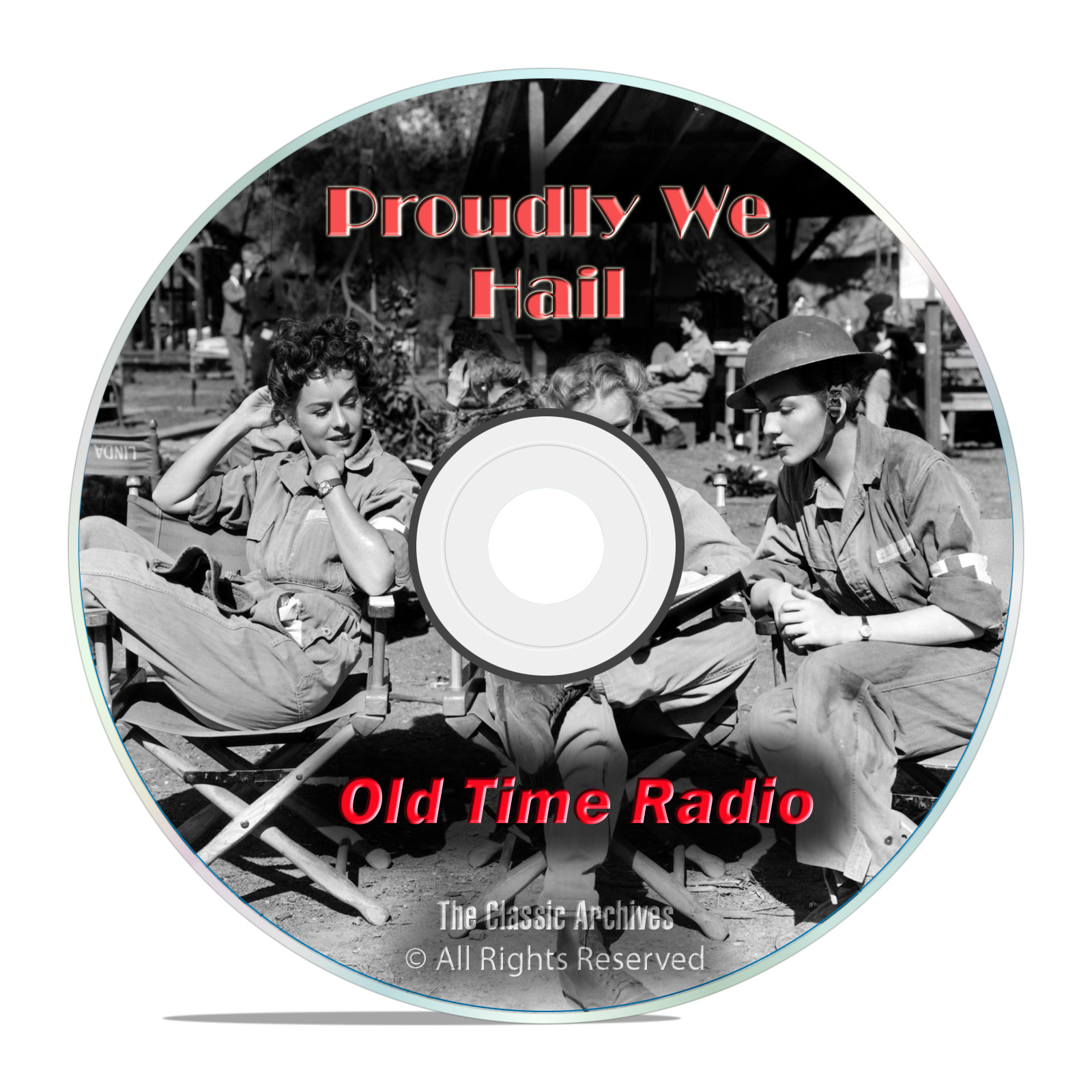 Proudly We Hail, 929 Old Time Radio Shows WWII Army World War mp3 DVD