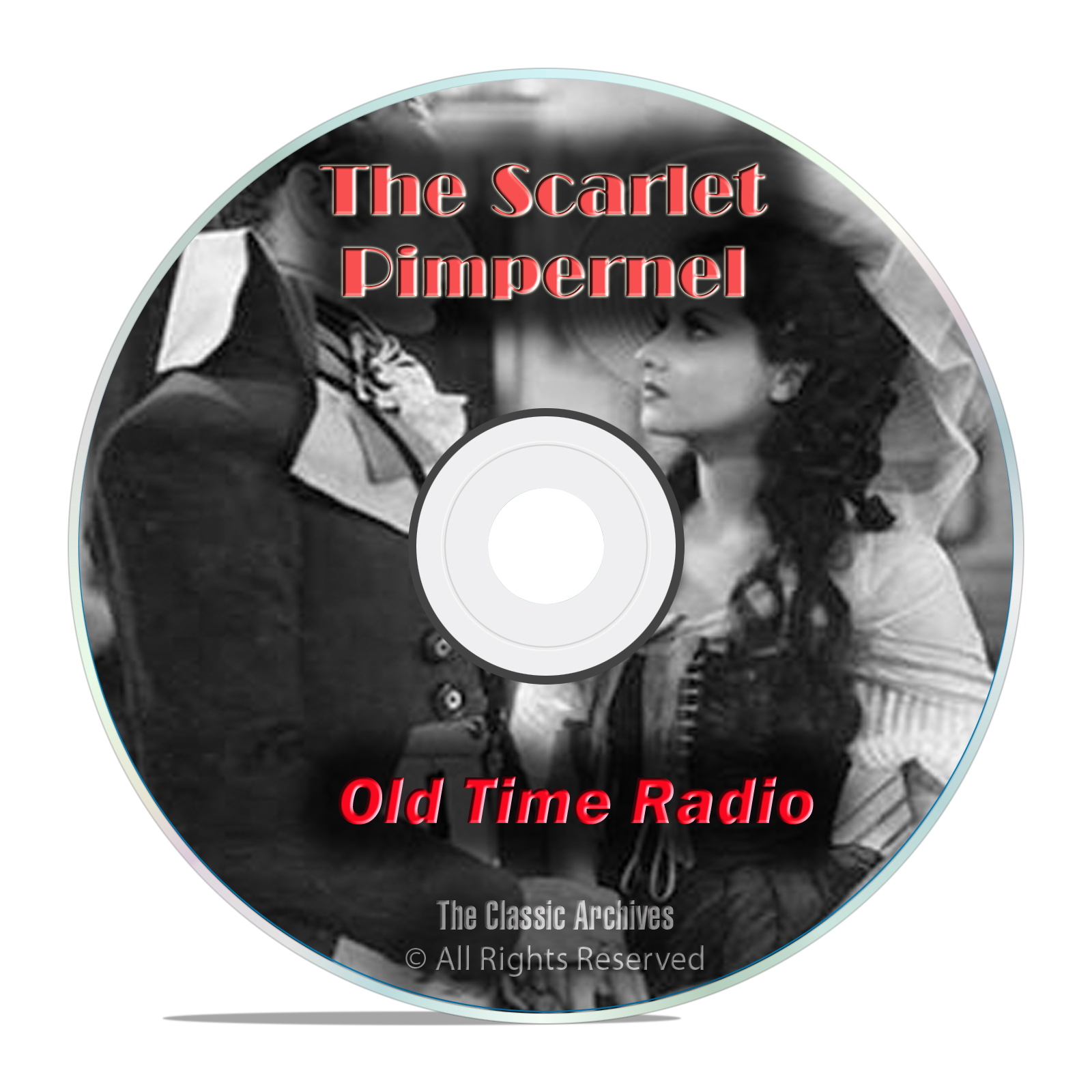 The Scarlet Pimpernel, 483 Old Time Radio Shows, British Drama, mp3 DVD