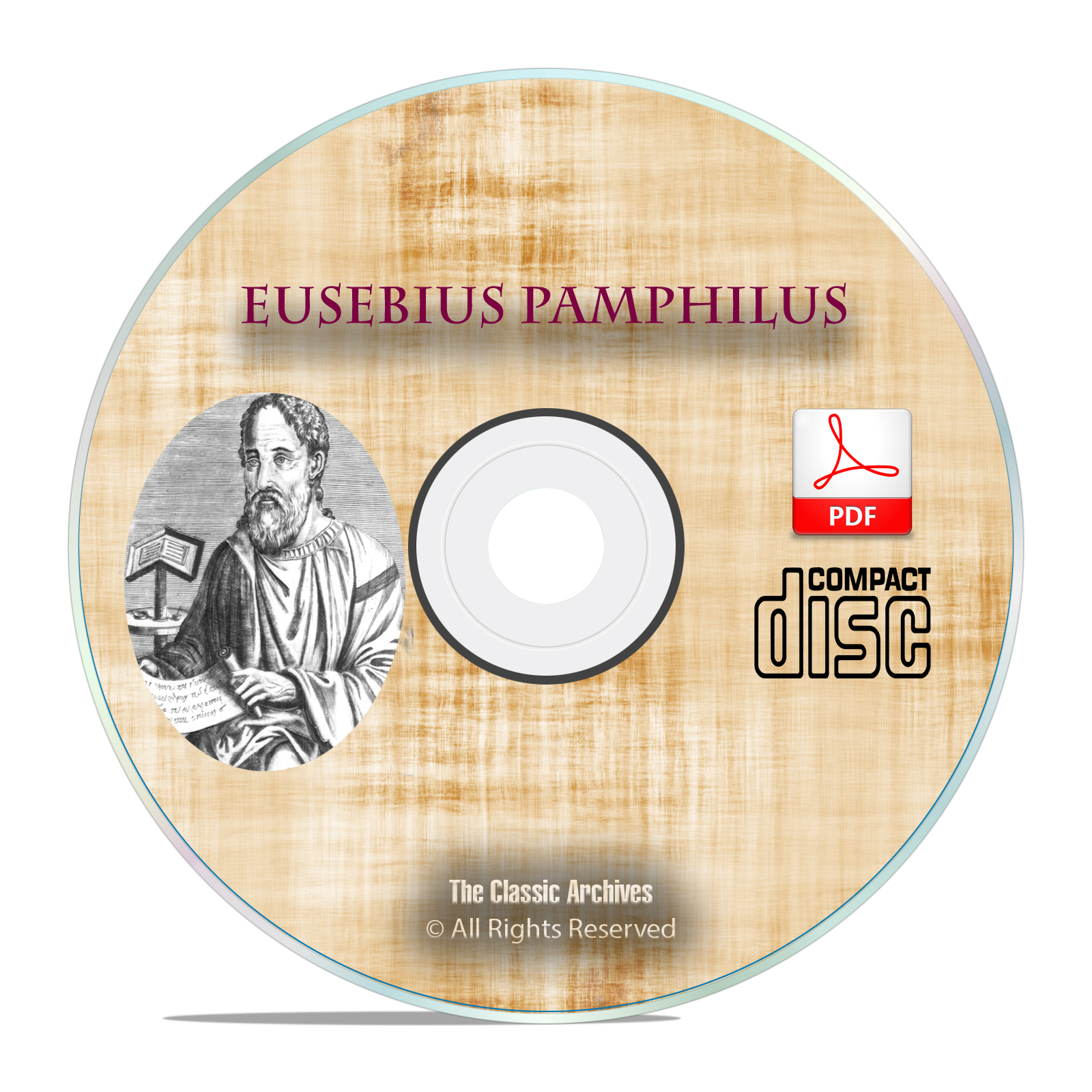 Eusebius Pamphilus, Early Christian Church History, Christianity PDF CD