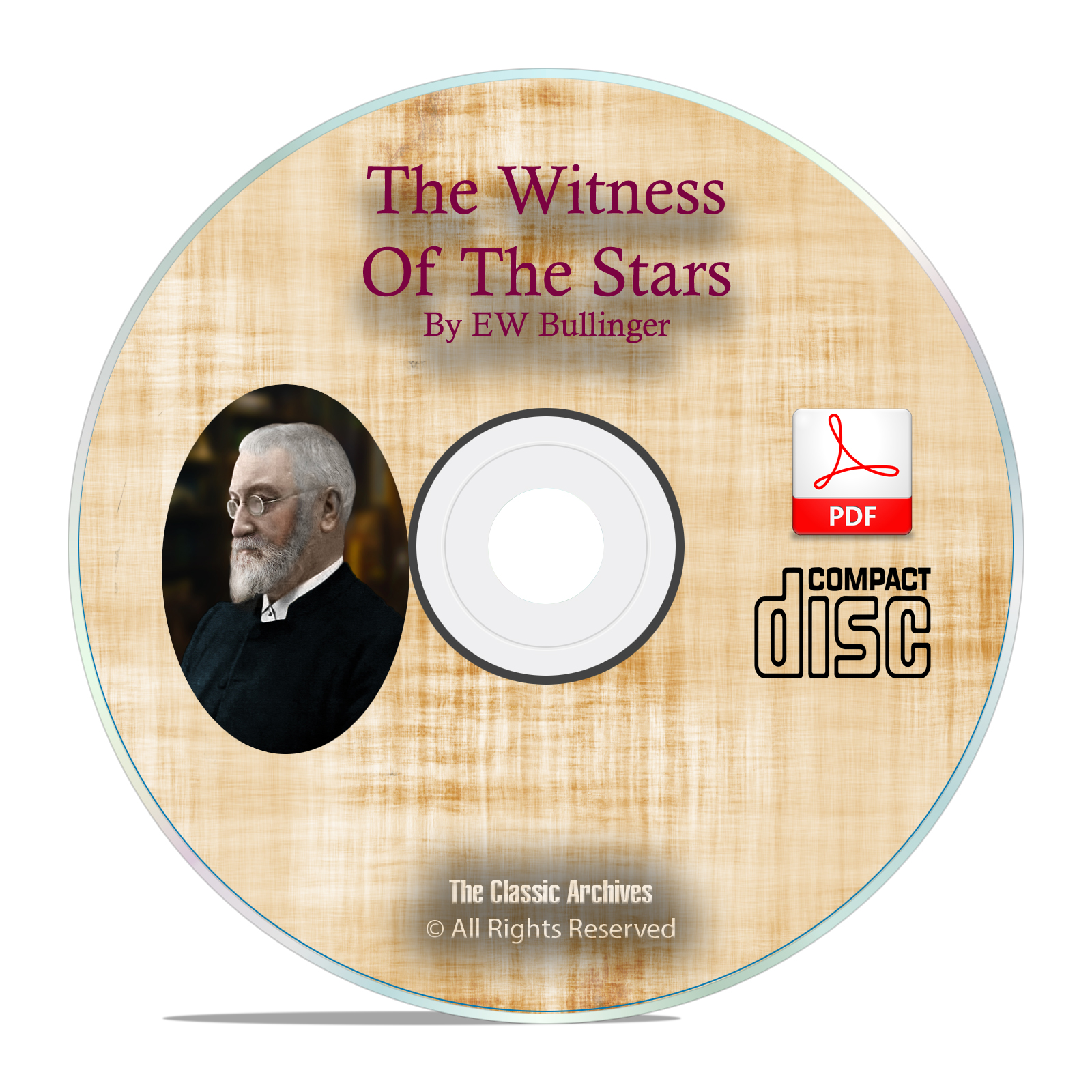 Witness of the Stars, EW Bullinger Bible Commentary Scripture Study PDF CD