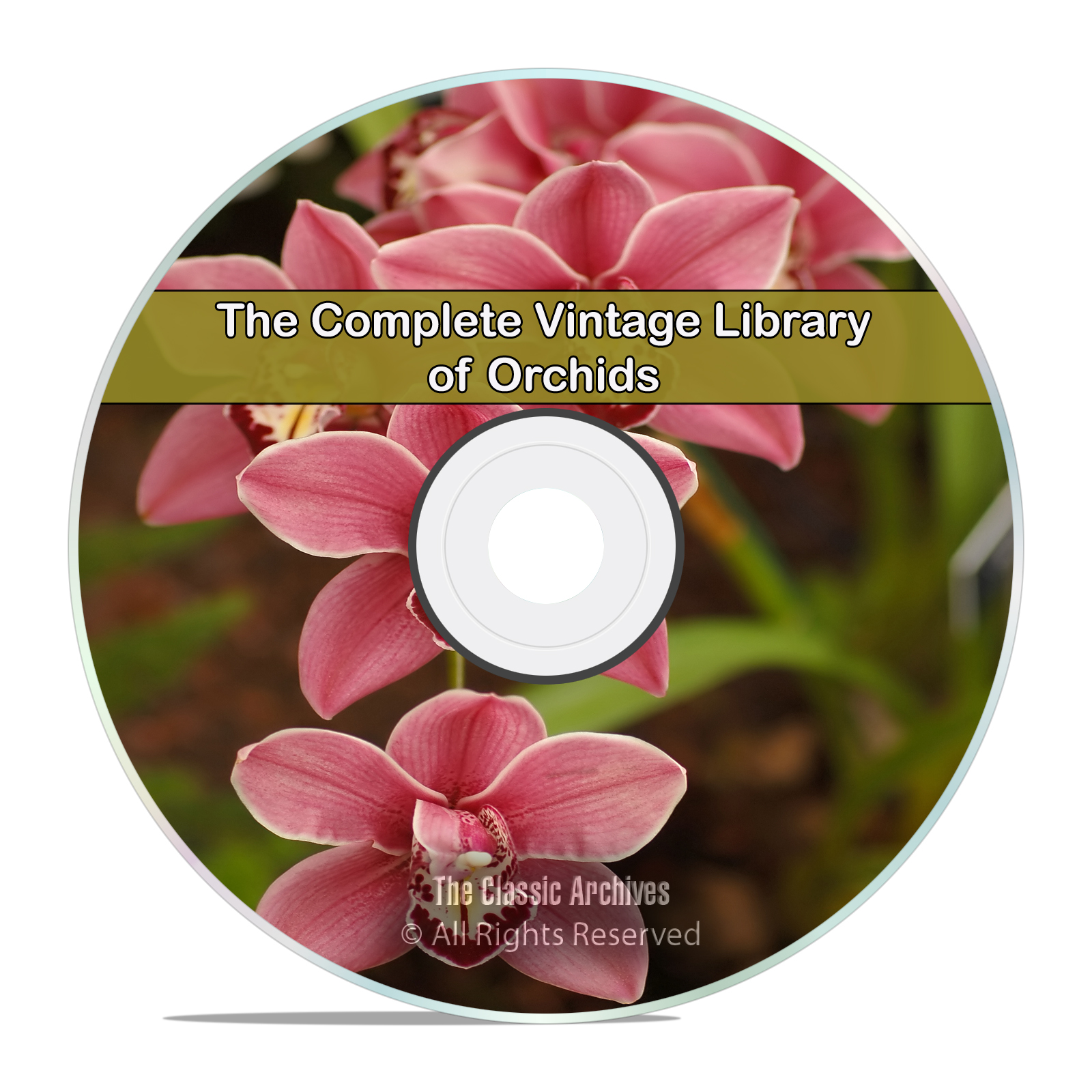 82 Books Library of Orchids, How To Grow, Orchid Review, Album PDF DVD
