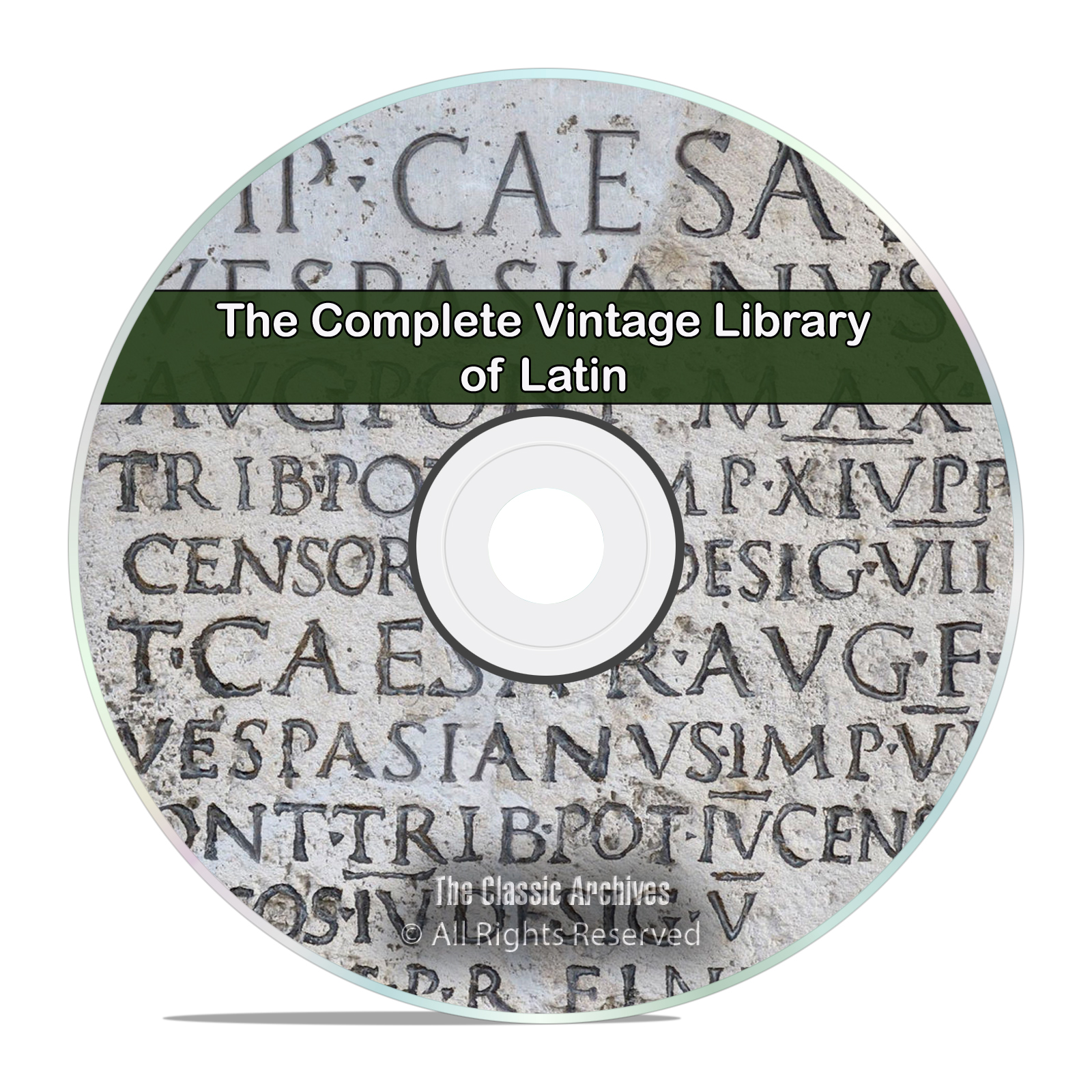The Complete Library on Learning the Latin Language, 100 Books, PDF DVD