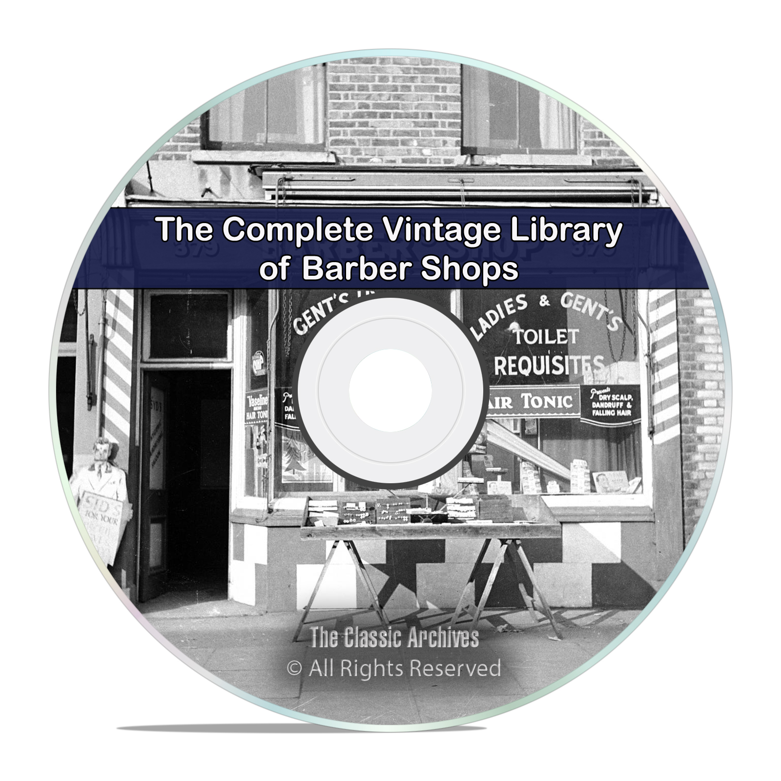 Barber Shop Library, 23 Books, Vintage Barber Hair Hairdressing, PDF CD