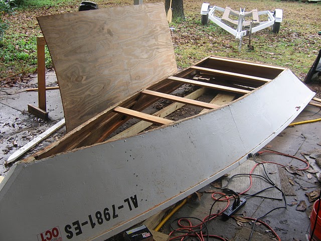 flat skiff 14 wooden boat plans, plywood boat plans