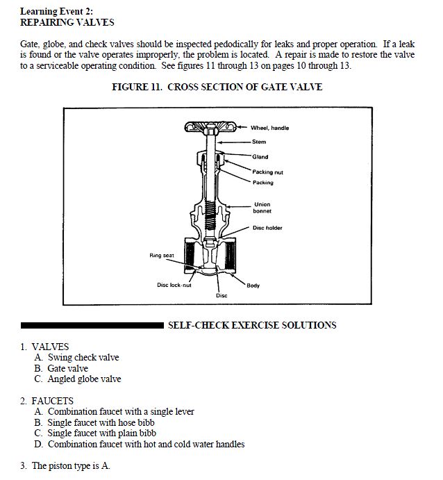 Plumber Course Manual