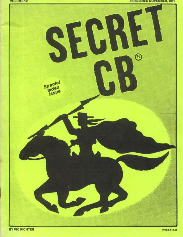 Secret CB Old Time Radio Magazines