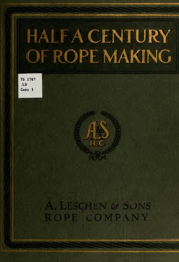 Rope Work, Knots, Splices