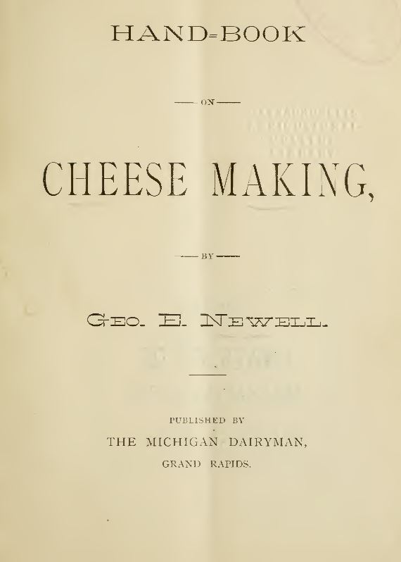 Cheese Books