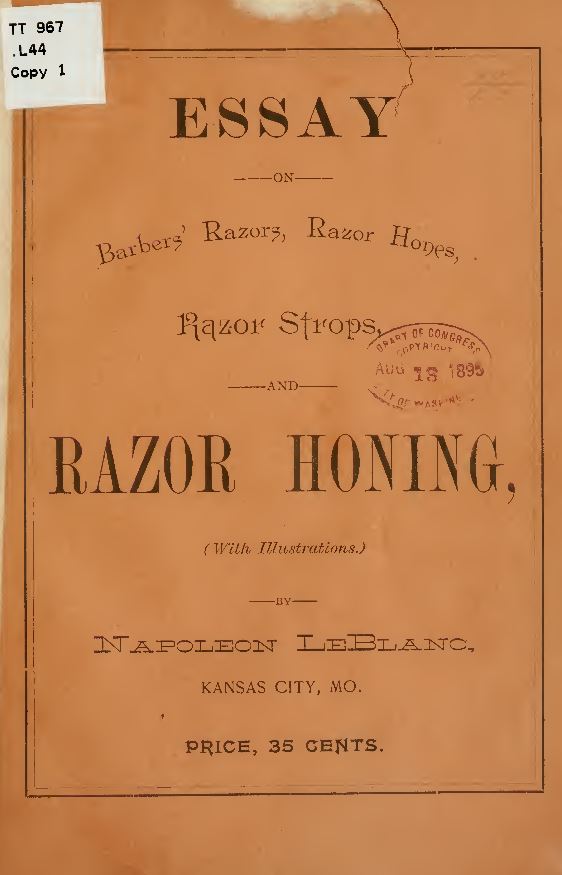 Barbers and Barber Shop Books