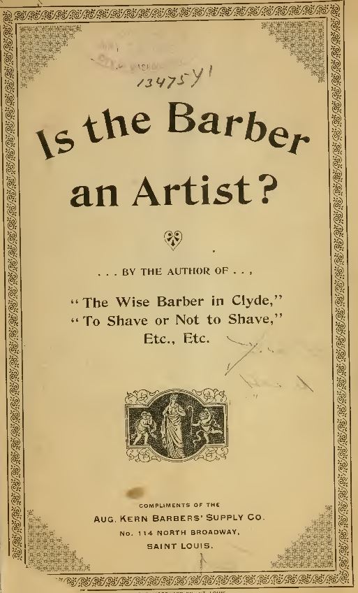 Barbers and Barber Shop Books