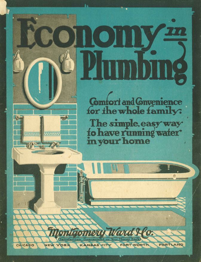 Vintage Library of Plumbing, 126 Books & Catalogs, Bathrooms, How to