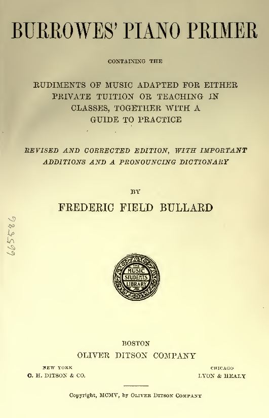 Piano Books
